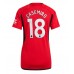 Manchester United Casemiro #18 Hjemmedrakt Dame 2023-24 Kortermet
